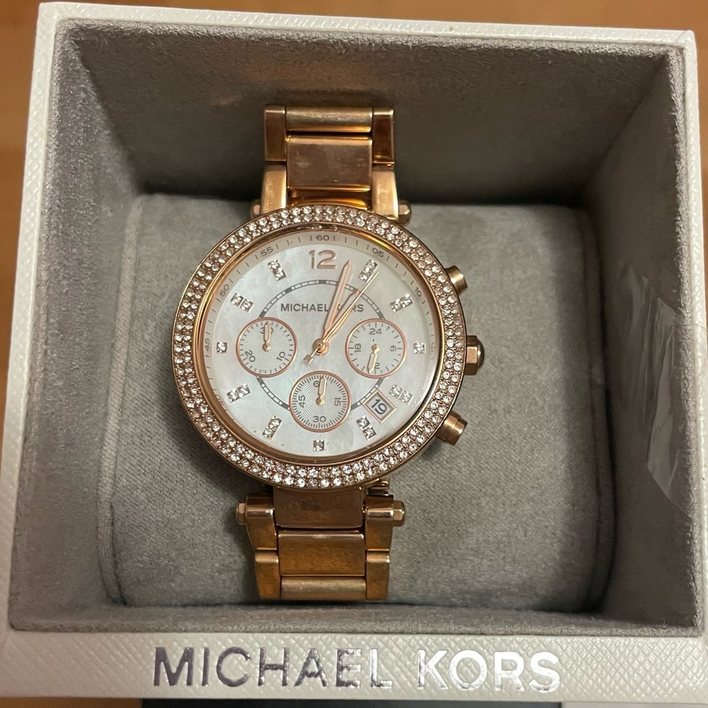 Michael Kors stainless steel watch - new and never worn